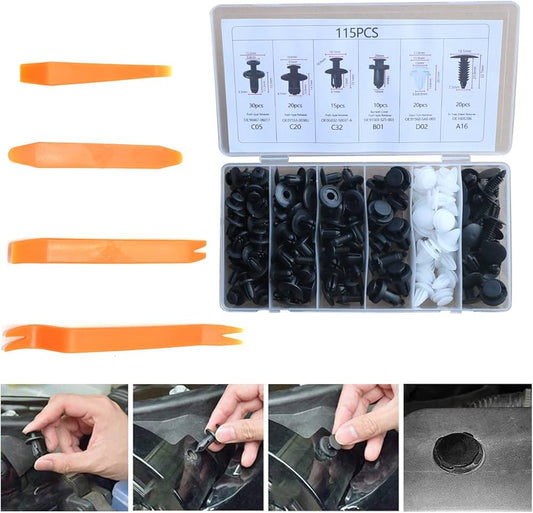 Car clip set